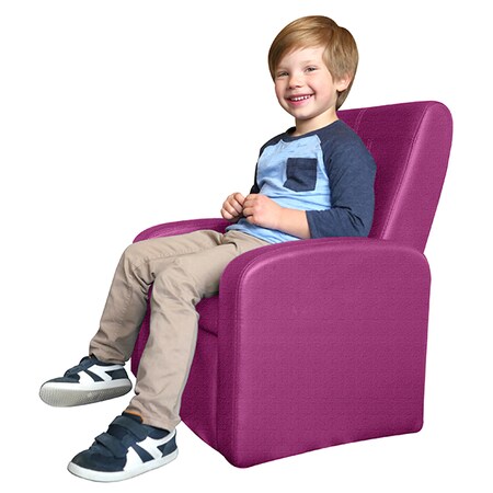Uncaged Ergonomics StashCuteKidsSofaChairWithStorageComfyToddlerReclinerBlack, SKC-m SKC-m